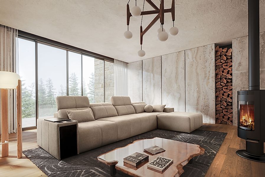 Kaiser Möbel Ecksofa mit Schlaffunktion, USB günstig online kaufen