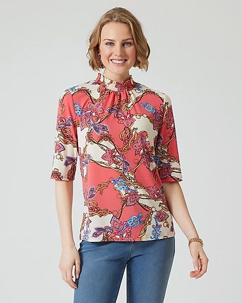 Judith Williams Shirt mit gesmokten Ärmeln günstig online kaufen