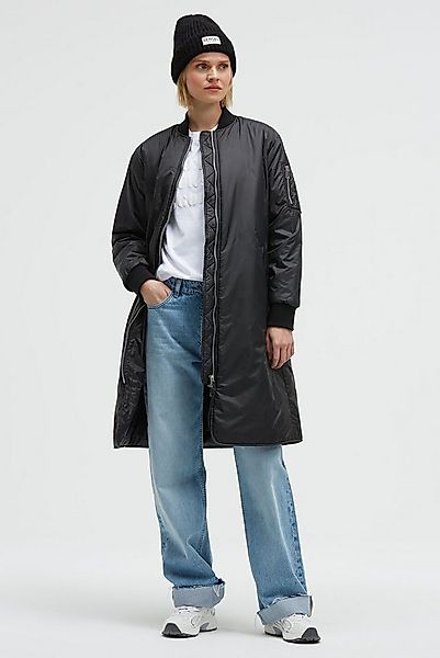 SENSES.THE LABEL Langjacke mit Zwei-Wege-Reißverschluss günstig online kaufen