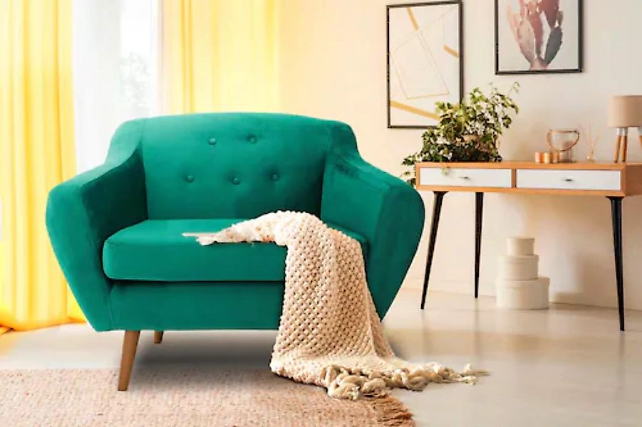 andas Sessel »Renne«, mit Heftung im Rücken im skandinavischem Stil günstig online kaufen