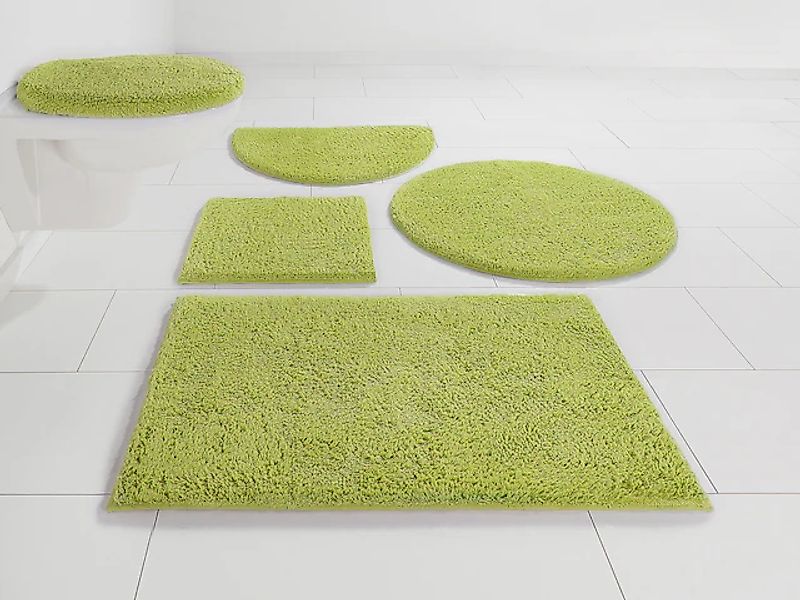my home Badematte »Maren, Badvorleger, Badezimmer Teppich«, rutschhemmend b günstig online kaufen