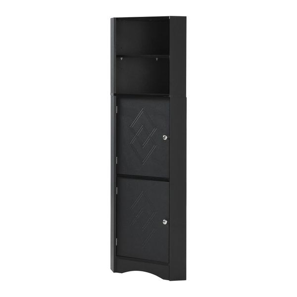 KLAM HOME Hochschrank Badschrank, Badmöbel, Eckschrank günstig online kaufen