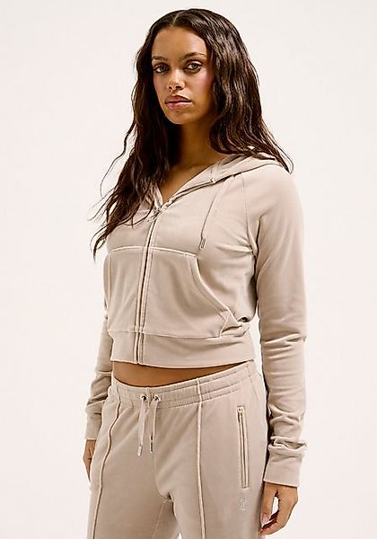 Juicy Couture Kapuzennickijacke MADISON CLASSIC VELOUR HOODIE Damen Trainin günstig online kaufen