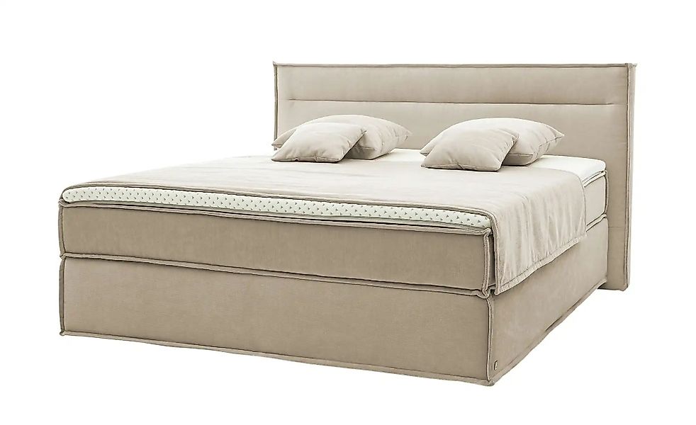 Musterring Boxspringbett  JustB! ¦ beige ¦ Maße (cm): B: 220 H: 115 Betten günstig online kaufen
