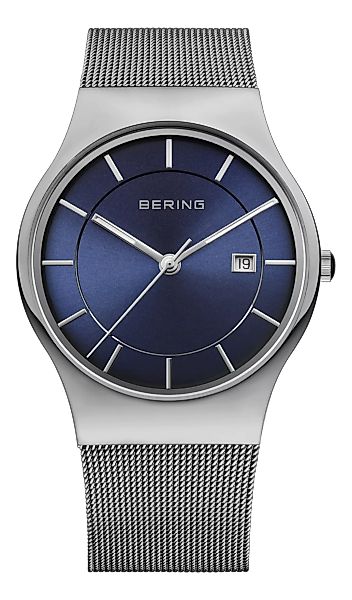 Bering Armbanduhr mit Milanaise Armband 11938-003 Herrenuhr günstig online kaufen