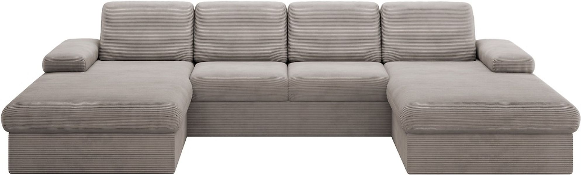 sit&more Wohnlandschaft "Moreno U-Form, B: 309 cm" mit Armteilverstellung, günstig online kaufen