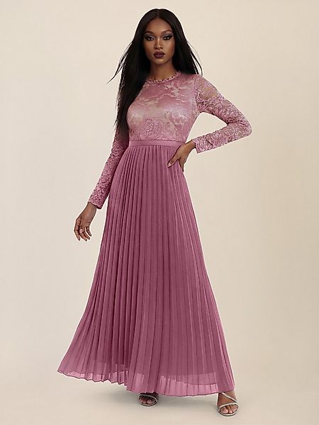 Apart Abendkleid Spitzenkleid mit Plissee-Rock günstig online kaufen