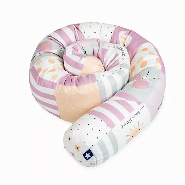 Babybett Bettschlange PATCH ROSE BHT 25x10x50 cm bunt günstig online kaufen