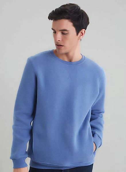 Sweatshirt Mit Seitlichen Eingriffstaschen Aus Bio Baumwolle günstig online kaufen
