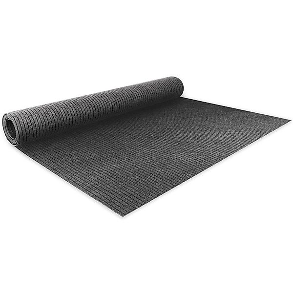 KARAT Eventteppich Atlas auf Maß Pflegeleicht Grau 100 x 2500 cm günstig online kaufen