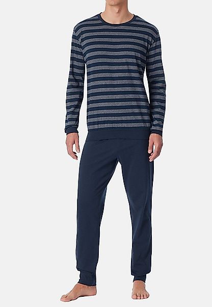 uncover by SCHIESSER Pyjama Basic (Set, 2 tlg) Schlafanzug - Baumwolle - At günstig online kaufen