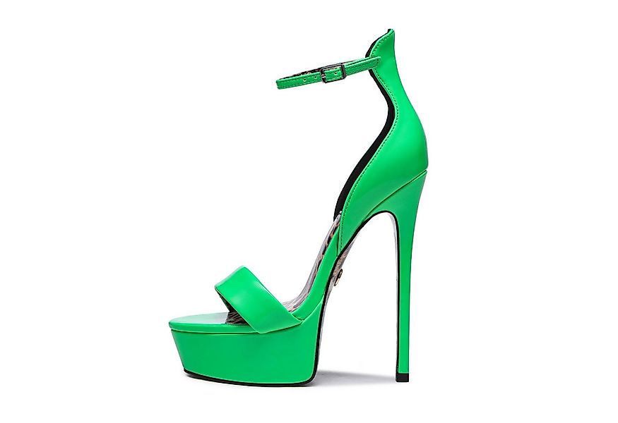 Giaro KIMMIE NEON GREEN High-Heel-Sandalette 15 cm Absatzhöhe, 4 cm Plateau günstig online kaufen