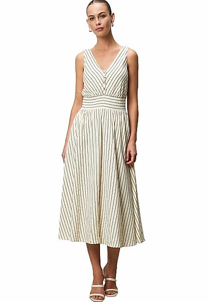 Zero Midikleid "zero Midikleid mit Streifen", Knopfleiste günstig online kaufen