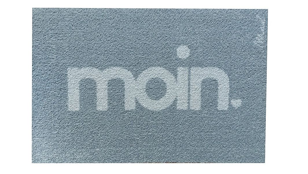 Mad about Mats Fußmatte, Rechteckig, Mit Spruch, Moin, Waschbar, Rutschfest günstig online kaufen