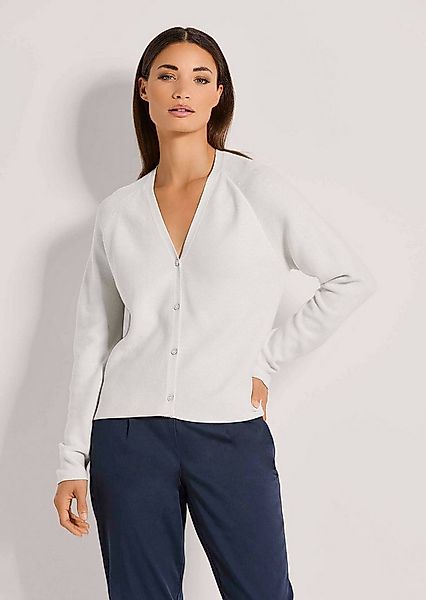 MADELEINE Strickjacke Strickjacke mit V-Ausschnitt günstig online kaufen