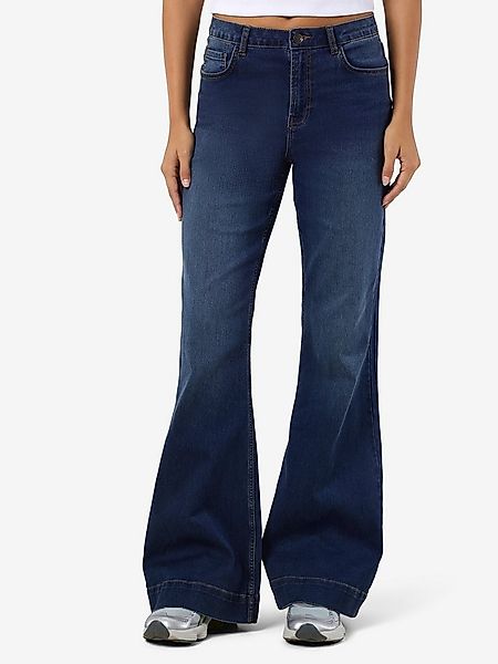 Noisy may Slim-fit-Jeans NMROOXY HW FLARE JEANS VI580MB NOOS günstig online kaufen