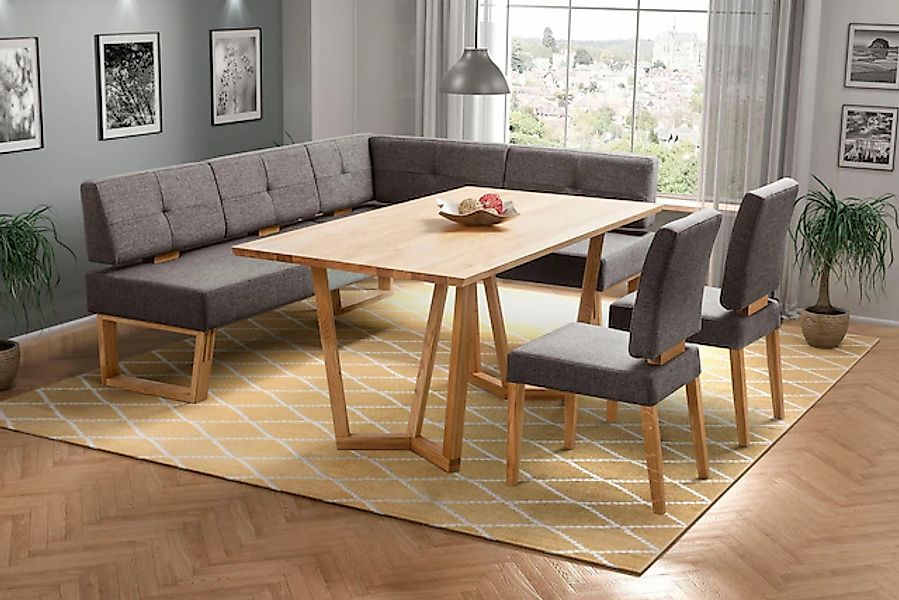 Home affaire Eckbankgruppe »Ponza Eckbank Küchenbank BESTSELLER« Set, 4 Stk günstig online kaufen