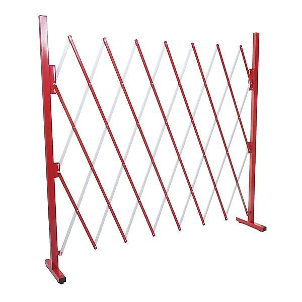 MCW Absperrgitter B34 Scherengitter Zaun Schutzgitter ausziehbar Alu Rot-We günstig online kaufen