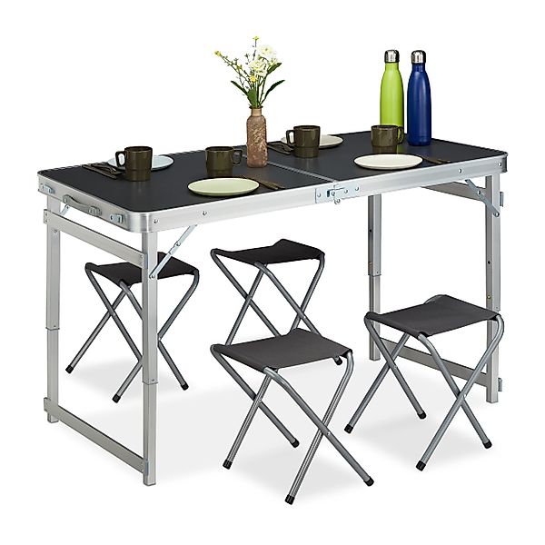relaxdays Campingtisch Set günstig online kaufen