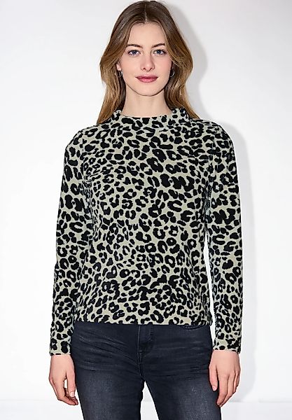 STREET ONE STUDIO Langarmshirt im Leo Design günstig online kaufen