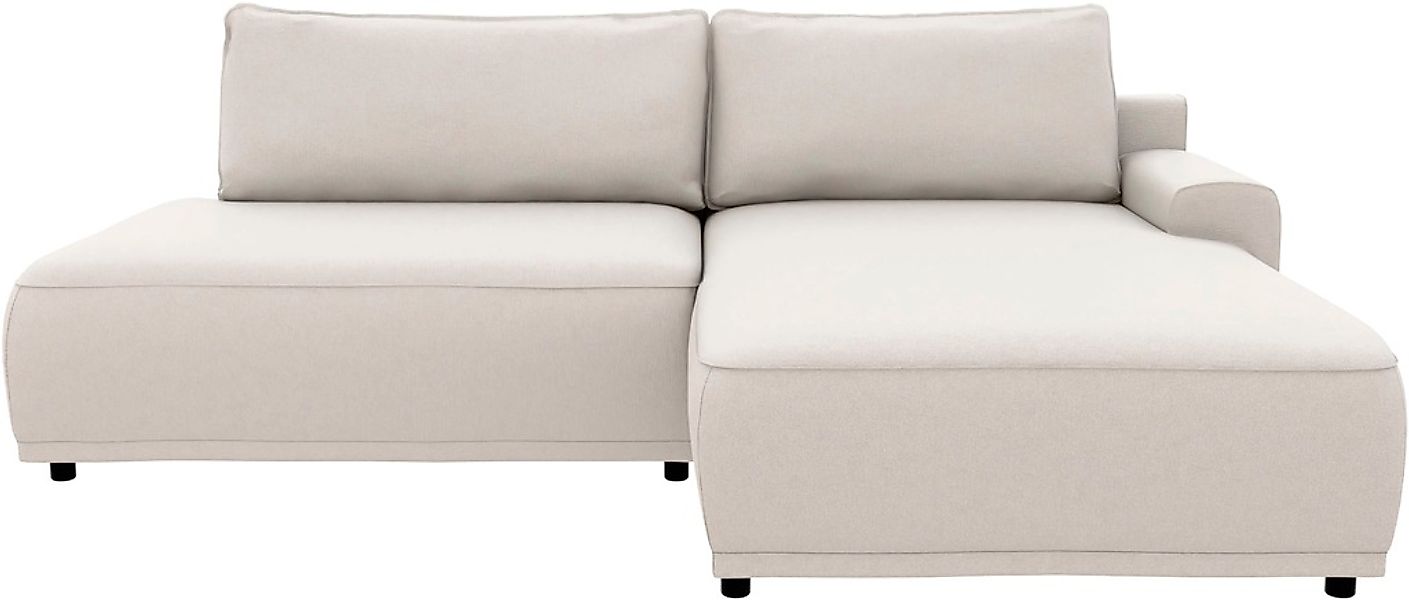 TRENDMANUFAKTUR Ecksofa "Fordon II, Schlafsofa mit Bettkasten, Couch in L-F günstig online kaufen