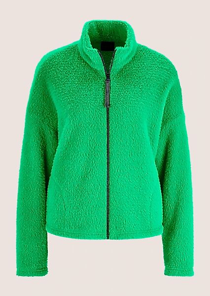 MADELEINE Kurzjacke "Jacke Trendige Kurzjacke mit Stehkragen" Kunstjelljack günstig online kaufen