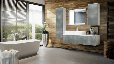 Vladon Badmöbel-Set Beach, (Badezimmer-Set mit 2 günstig online kaufen