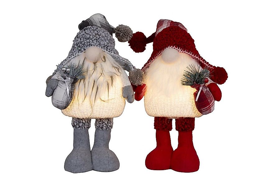 Christmas Paradise Weihnachtsfigur Wichtel mit LED 38cm (52cm) stehend, (De günstig online kaufen