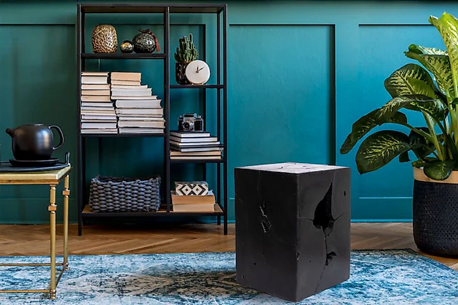 Kayoom Beistelltisch »Radix 425, hochwertiges Teakholz, Natur-Design«, (1 S günstig online kaufen