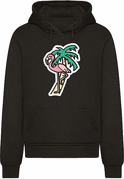 MisterTee Kapuzensweatshirt "MisterTee Flamingo Hoodie" 1 Stk. tlg. günstig online kaufen