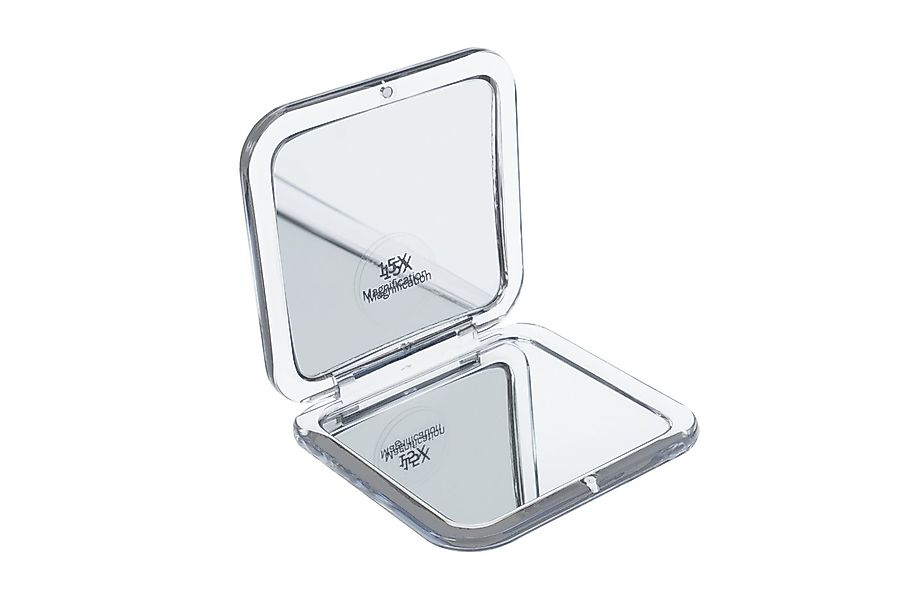 Fantasia Beauty Taschenspiegel Taschenspiegel Acry/Silberfarben mit 15-fach günstig online kaufen