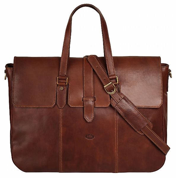 Piké Reisetasche echt Leder, Made in Italy günstig online kaufen