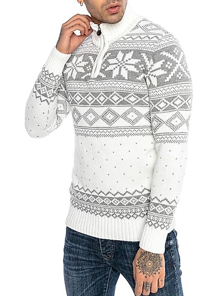RedBridge Strickpullover mit angesagtem norwegischem Muster günstig online kaufen