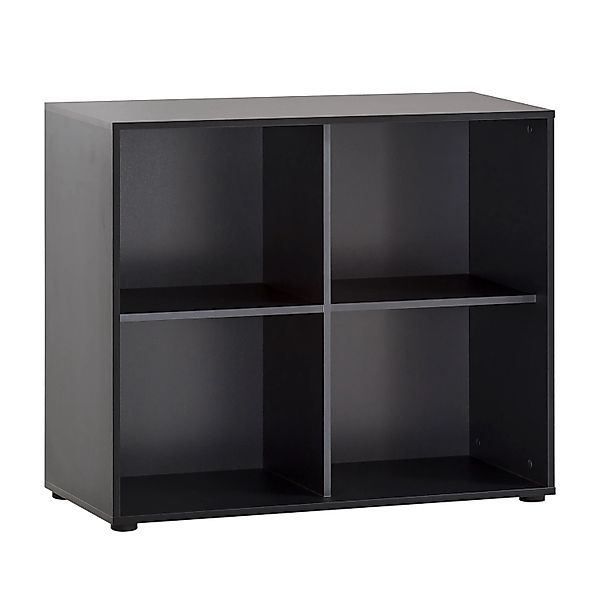 Schildmeyer Regal Hank U 1000 Schwarz Matt 83,6 cm x 100,1 cm x 41 cm günstig online kaufen