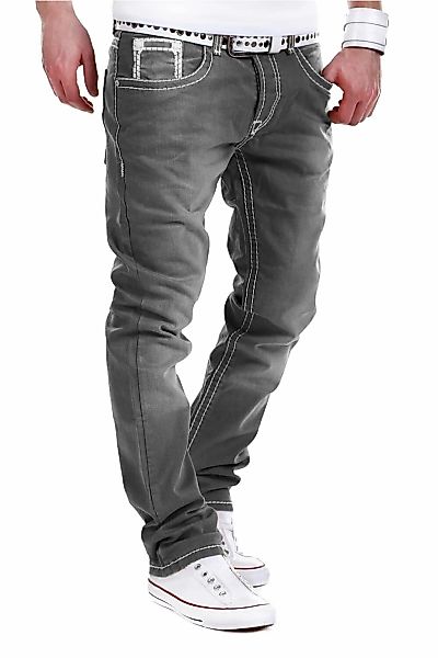 behype Bequeme Jeans "Stitch", mit dicken Kontrastnähten günstig online kaufen