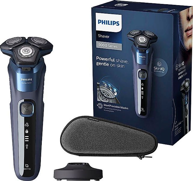 Philips Elektrorasierer Shaver Series 5000 S5885/35, ausklappbarer Präzisio günstig online kaufen