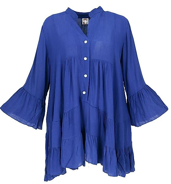 Guru-Shop Midikleid Luftiges Boho Minikleid, plus size Maxitunika,.. altern günstig online kaufen