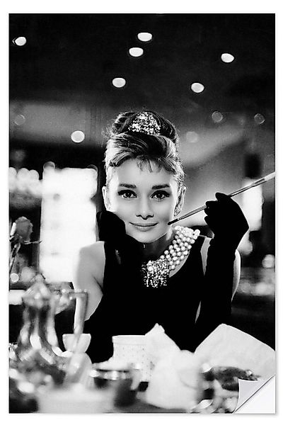 Posterlounge Wandbild Audrey Hepburn in Breakfast günstig online kaufen