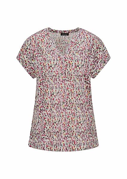 GOLDNER Print-Shirt "Kurzgröße Jersey-Shirt mit Millefleurs-Print" günstig online kaufen