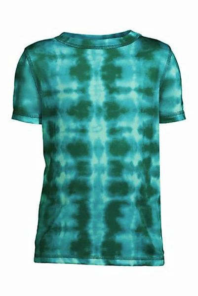 Gemustertes Performance T-Shirt, Größe: 128-134, Grün, Polyester-Mischung, günstig online kaufen