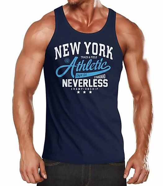 Neverless Tanktop Herren Tank-Top New York Athletic Neverless® mit Print günstig online kaufen