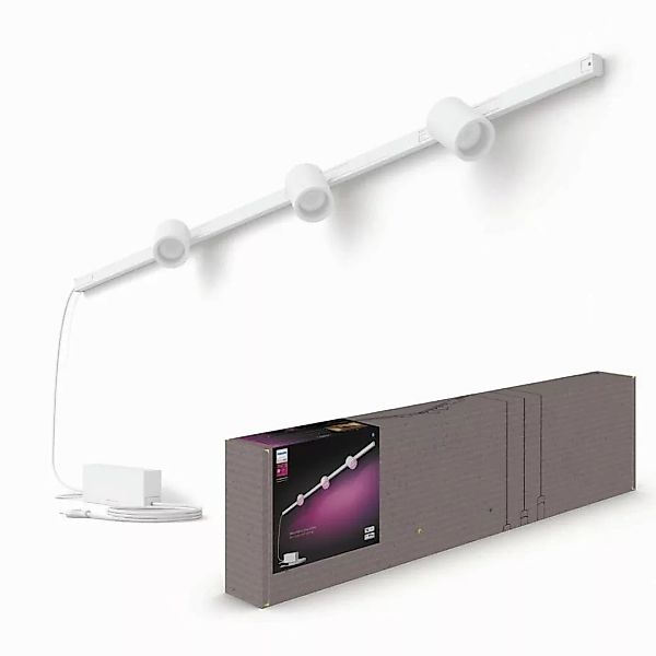 Philips Hue Bluetooth White & Color Ambiance Schienensystem Perifo Spot in günstig online kaufen