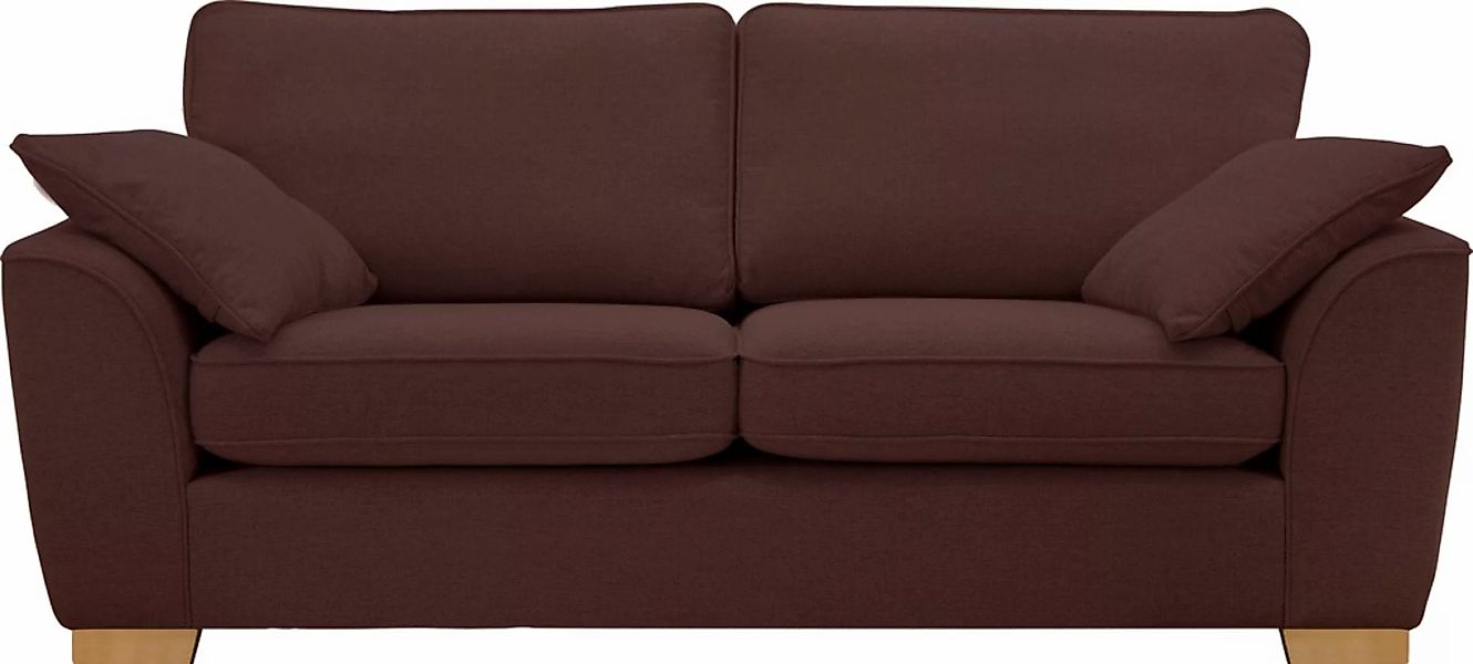 Home affaire 3-Sitzer »Savoy«, gemütliches Sofa mit vielen Kissen, in 2 Bez günstig online kaufen