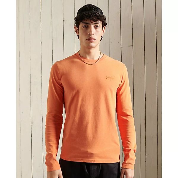 Superdry Orange Label Vintage Embroidered Langarm-t-shirt 2XL Rust Orange M günstig online kaufen