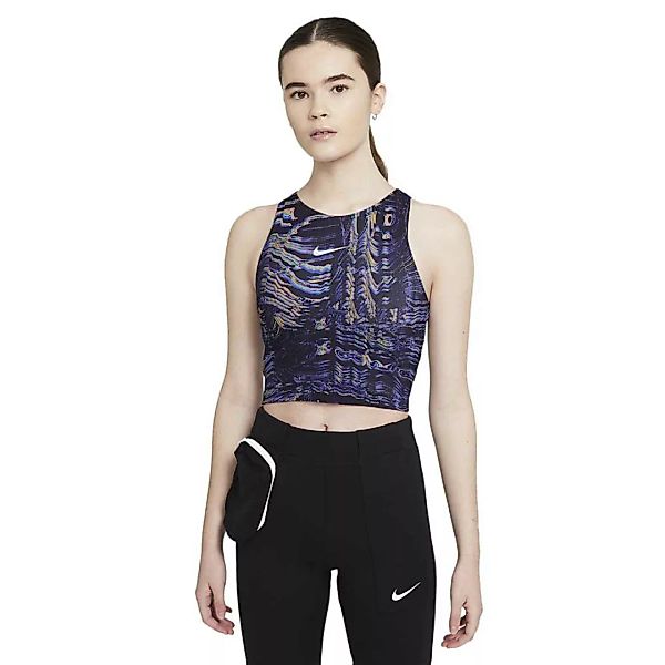 Nike Sportswear Aop Print Ärmelloses T-shirt M Black günstig online kaufen