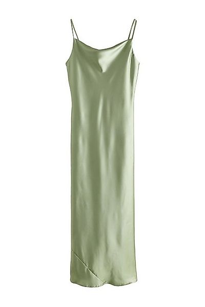 Next Satinkleid Langes Satin-Brautjungfernkleid Rückenausschnitt (1-tlg) günstig online kaufen