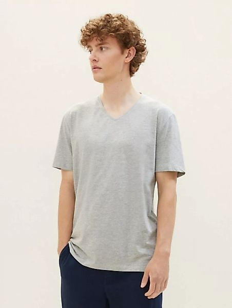 TOM TAILOR Denim T-Shirt T-Shirt im Doppelpack mit Viskose (im Doppelpack) günstig online kaufen