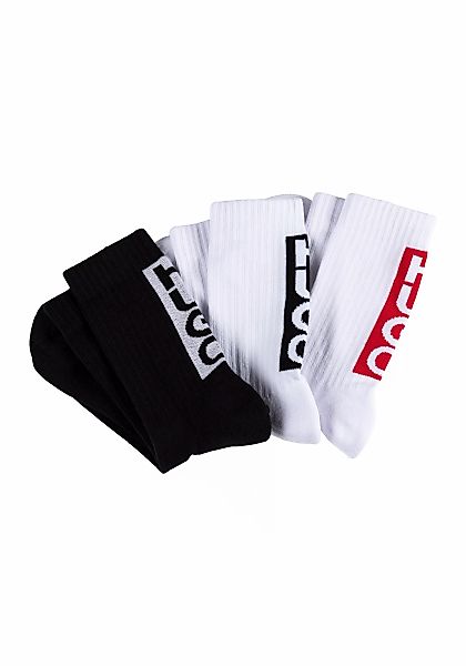 HUGO Underwear Freizeitsocken "3P QS BACK LABEL CC", (Packung, 3er Pack) günstig online kaufen