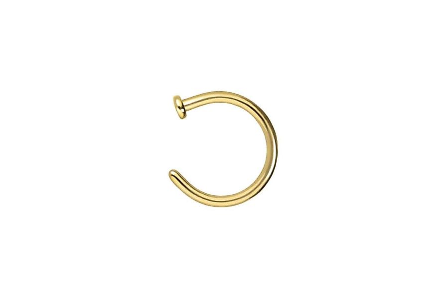 PIERCINGLINE Nasenpiercing Titan Nasenring offen PLATTE günstig online kaufen