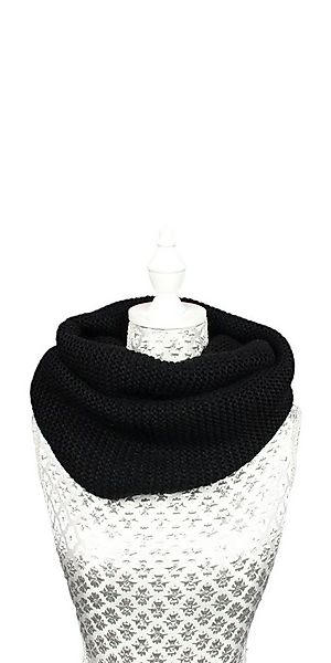 ZEBRO Strickschal Strick-Loop in Feinstrick, mit Kaschmir günstig online kaufen